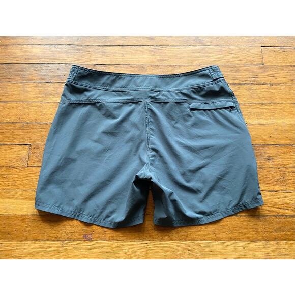 AQUANAUTIA London "The Ultimate Adventure Shorts": Charcoal Gray Womens sz M - Picture 8 of 13